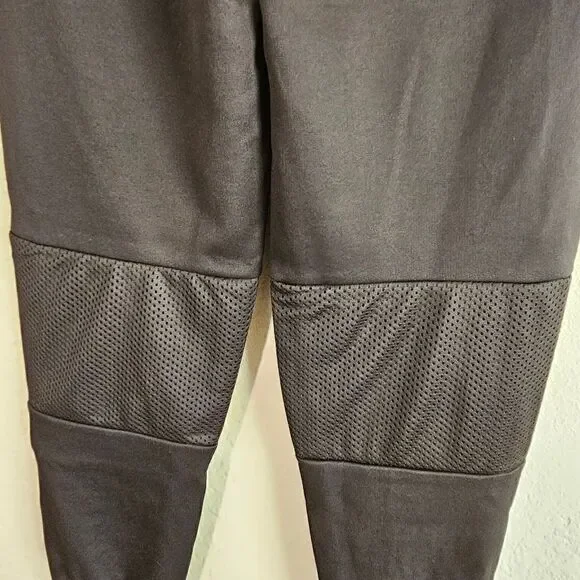 Puma BMW Race Pants Joggers Men's M Metal Energy Black Blue 536418-01 Fleece New